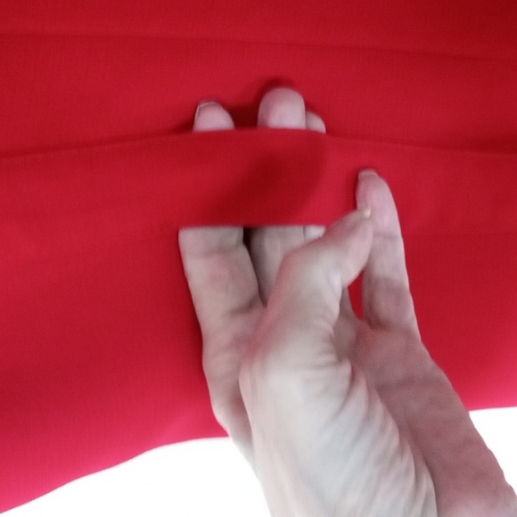 Calvin Klein Red Midi Dress, Professional, Office, Party, Special Occasions, Hol - Picture 3 of 9